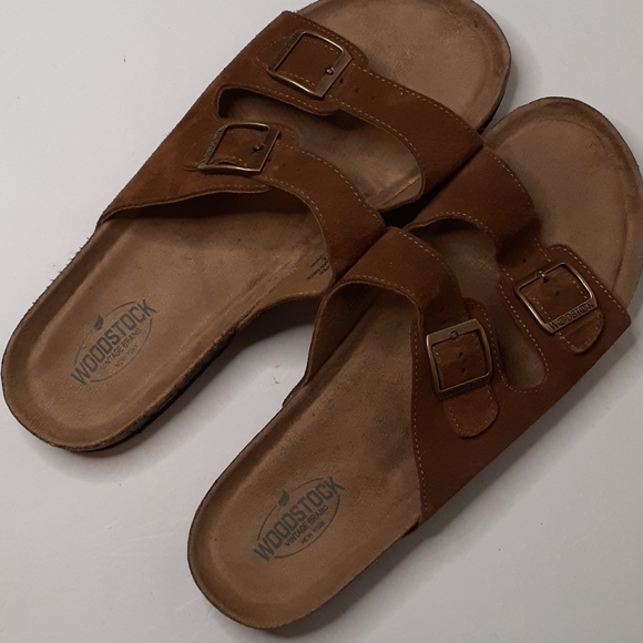 Woodstock Vintage Brand Leather Upper Sandal Brown Woodstock | Shoes | Woodstock Vintage New York Mens Leather  main image 4